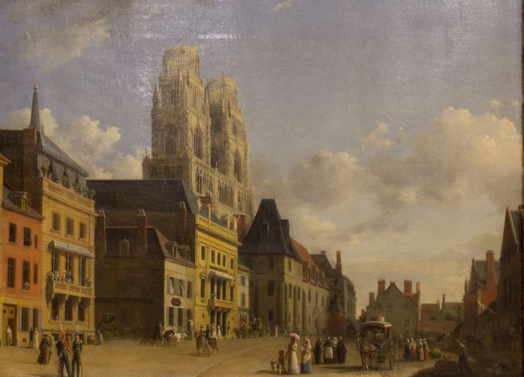 Place de l'étape, Musée des Beaux-Arts, Orléans © François Lauginie